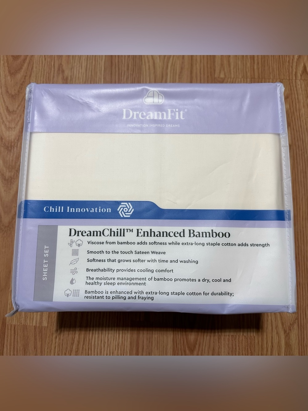 DreamFit DreamChill Enhanced Bamboo Sheet Set
